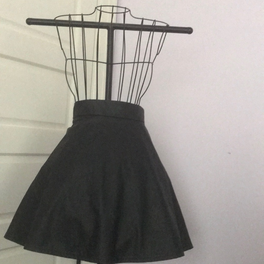Pleather skirt